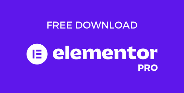 Free Download Elementor Pro Page Builder Plugin